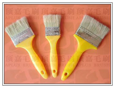 塑料柄豬鬃油漆刷